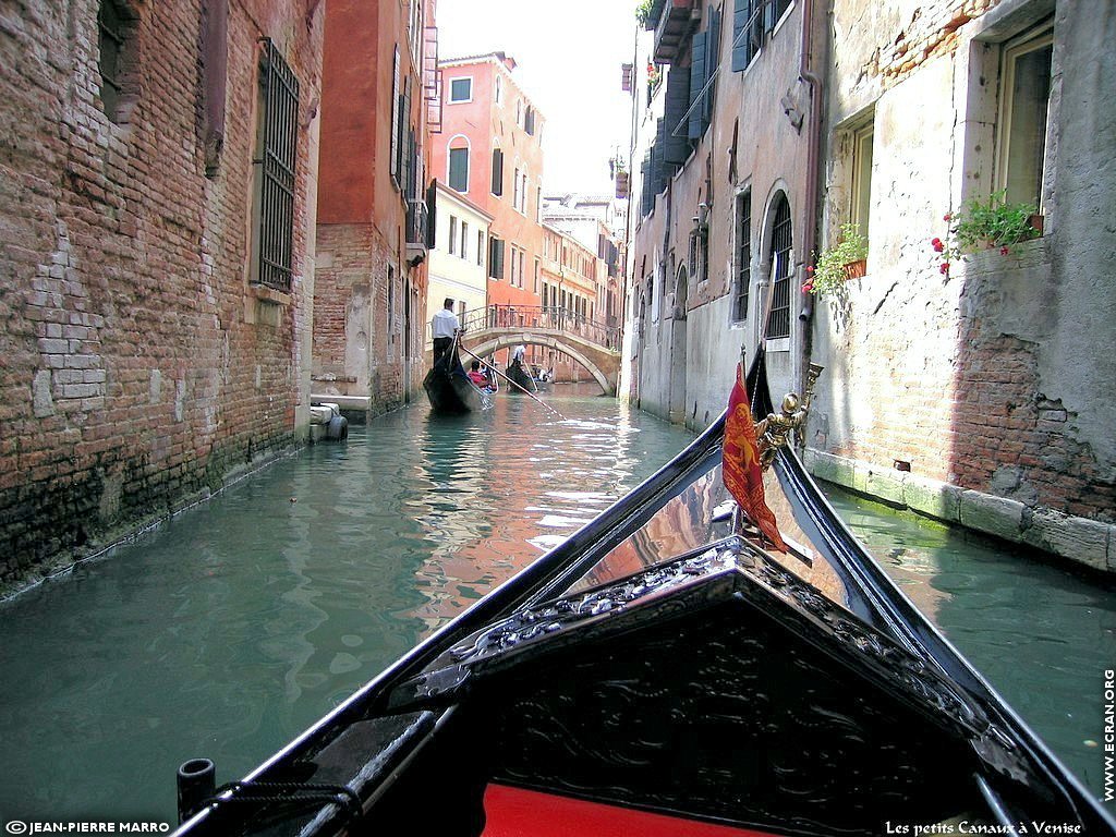 fonds d cran Italie Venise les-petits canaux - de Jean-Pierre Marro