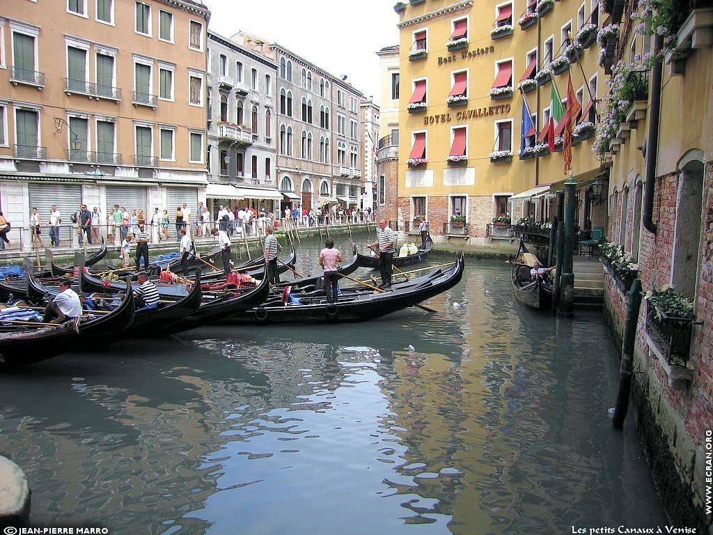 fonds d cran Italie Venise les-petits canaux - de Jean-Pierre Marro