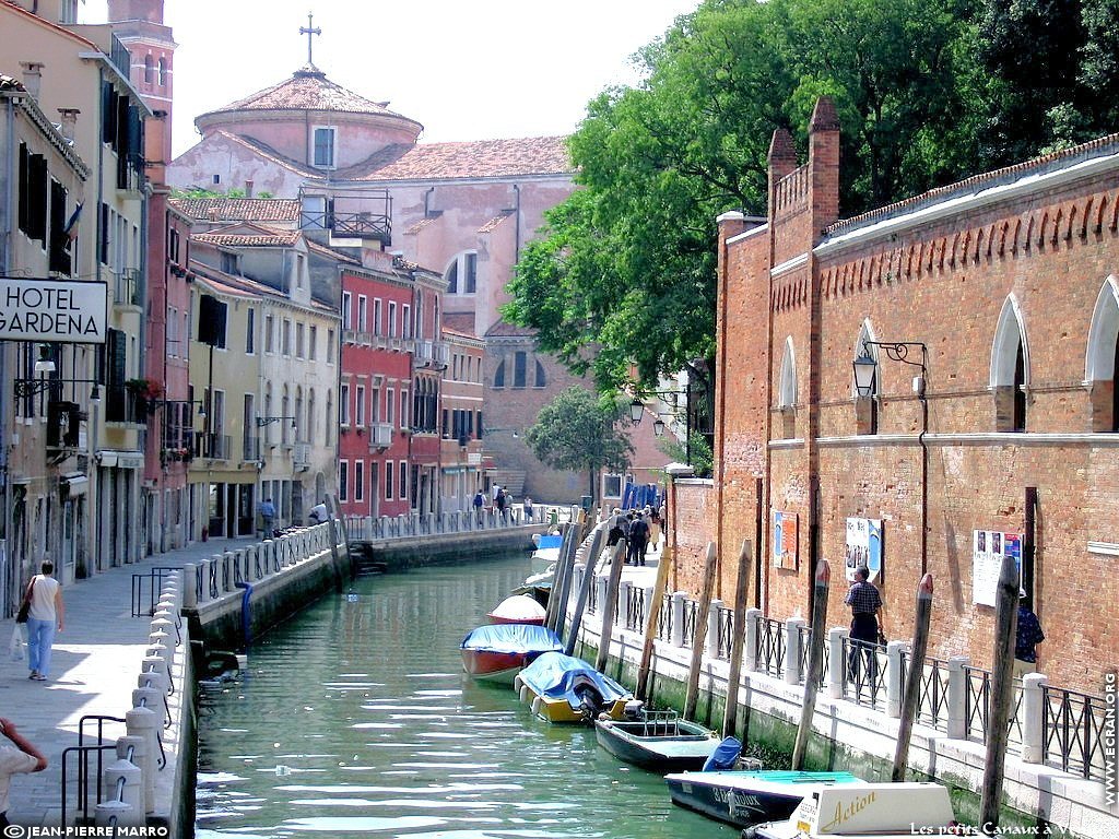 fonds d cran Italie Venise les-petits canaux - de Jean-Pierre Marro