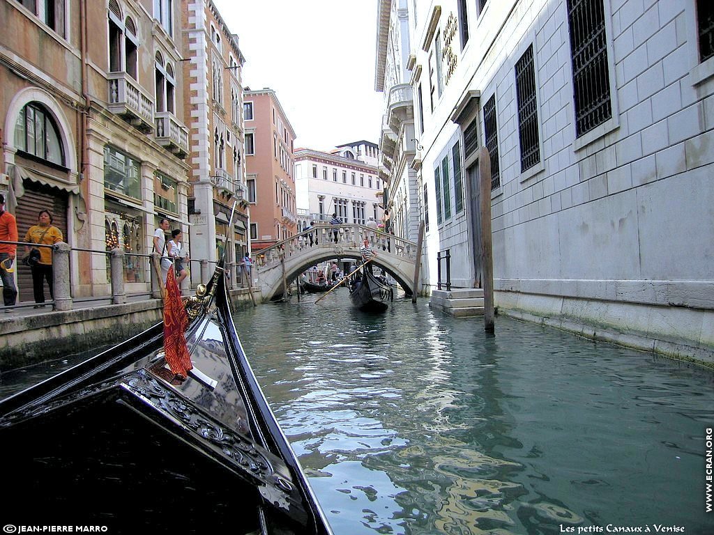 fonds d cran Italie Venise les-petits canaux - de Jean-Pierre Marro