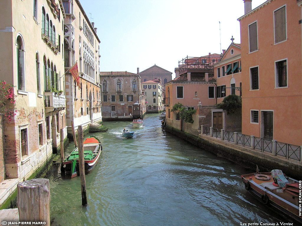 fonds d cran Italie Venise les-petits canaux - de Jean-Pierre Marro