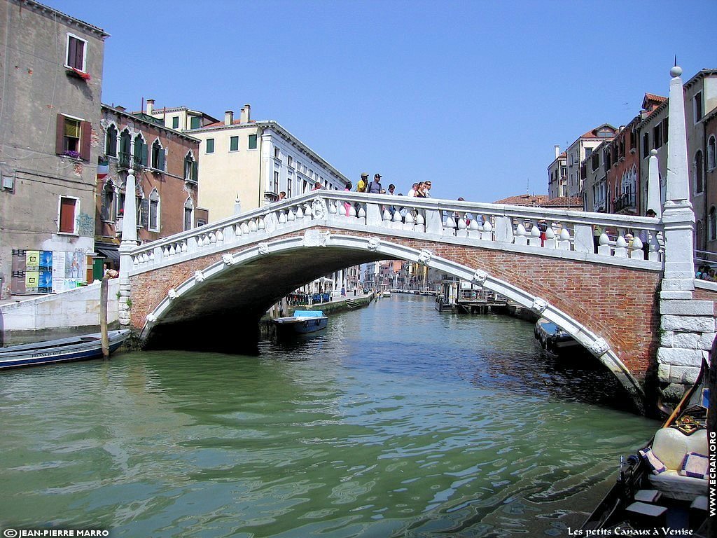 fonds d cran Italie Venise les-petits canaux - de Jean-Pierre Marro