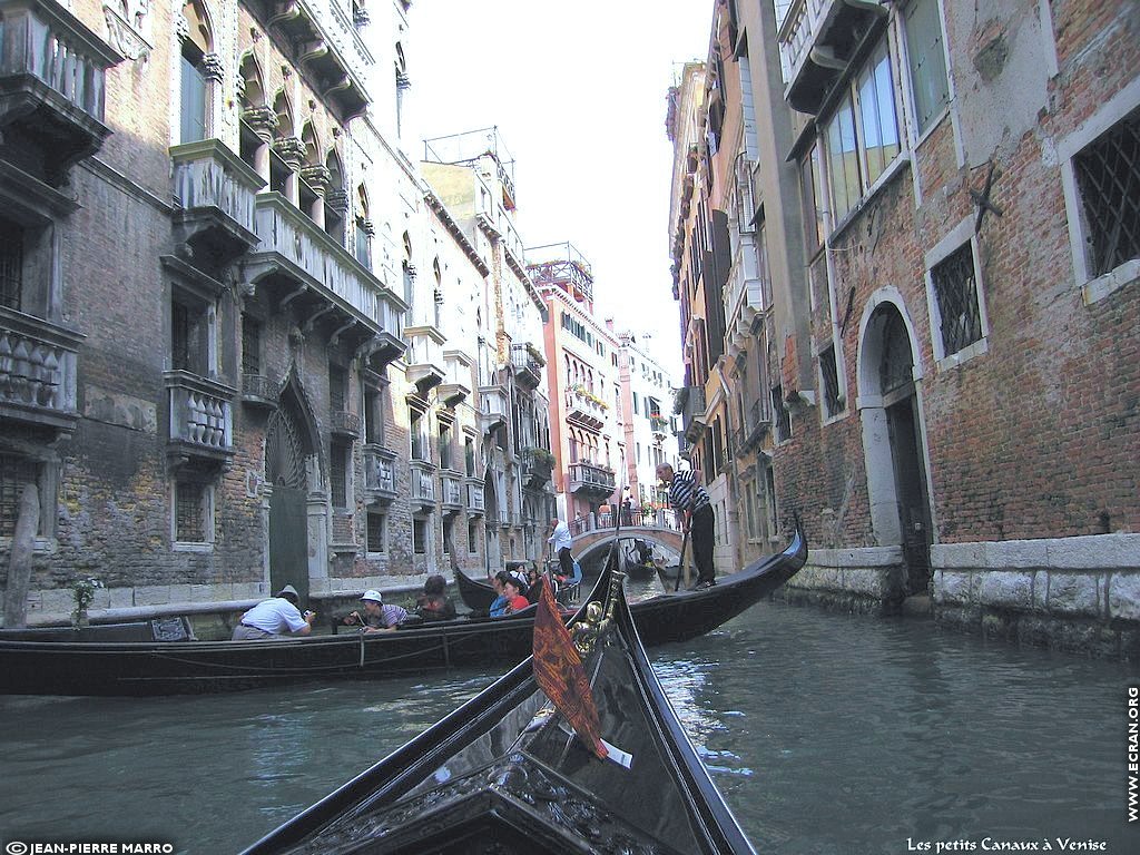 fonds d cran Italie Venise les-petits canaux - de Jean-Pierre Marro