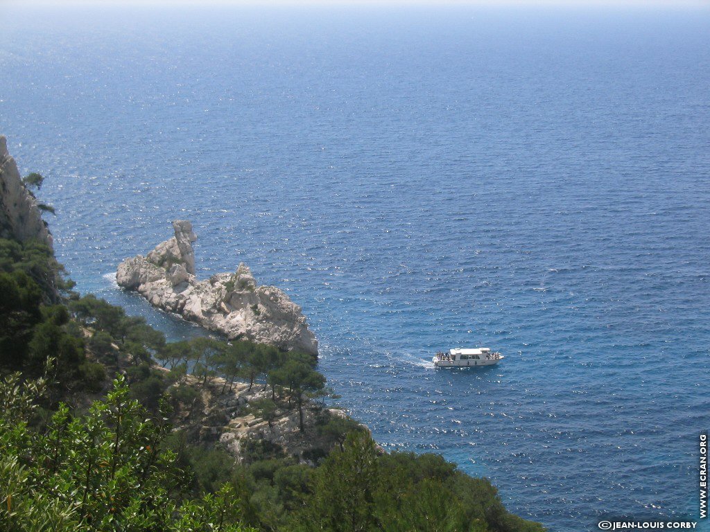 fonds d cran France Provence Bouches du Rhone Marseille et ses calanques - de Jean Louis Corby