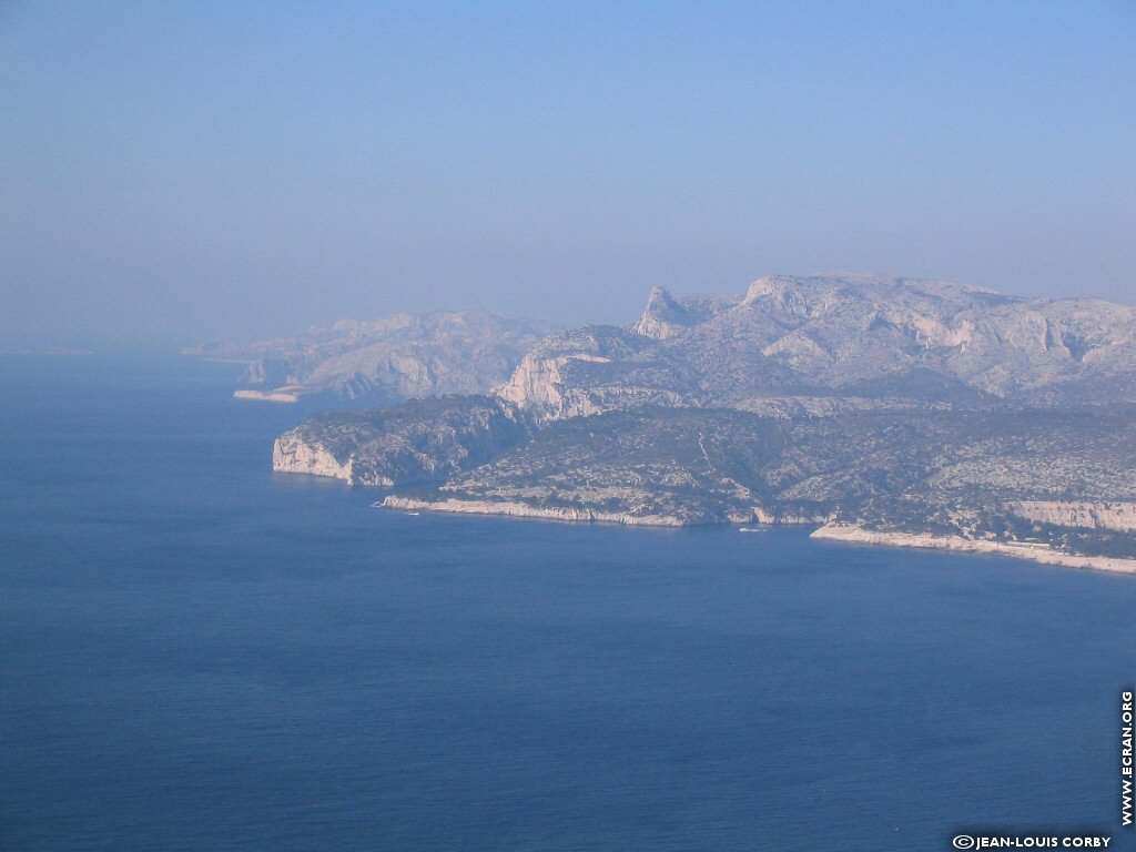 fonds d cran France Provence Bouches du Rhone Marseille et ses calanques - de Jean Louis Corby