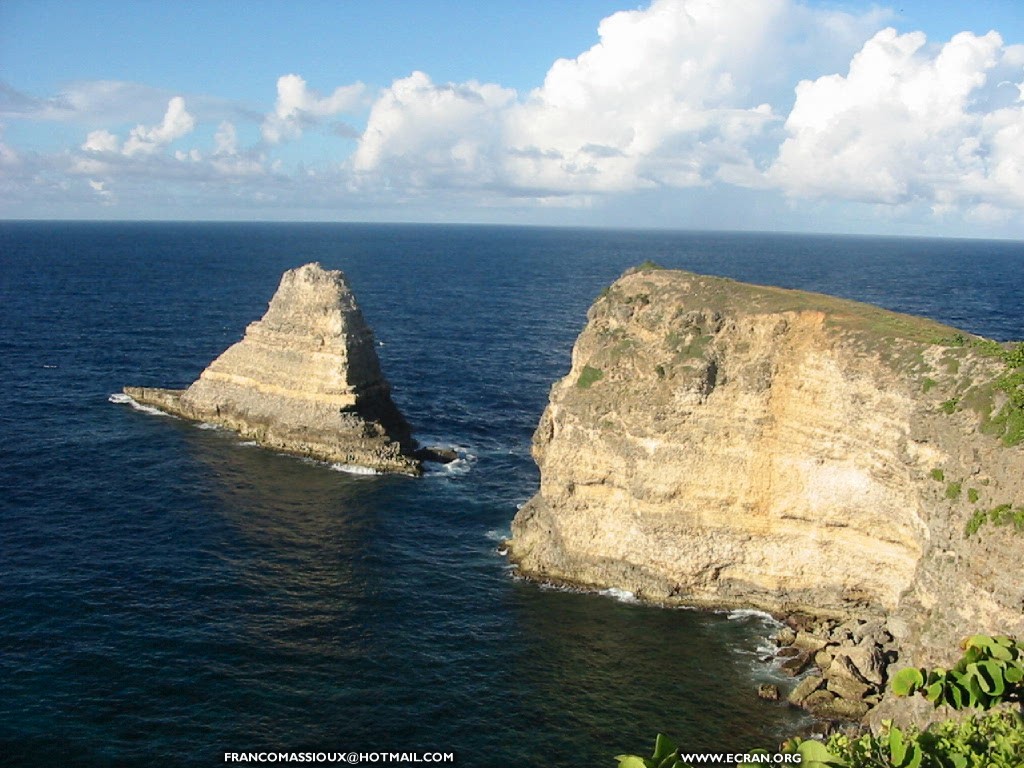 fonds d cran La Guadeloupe - Anse Laborte - Ansoise - Basse Terre - par Franco Massioux - de Franco Massioux