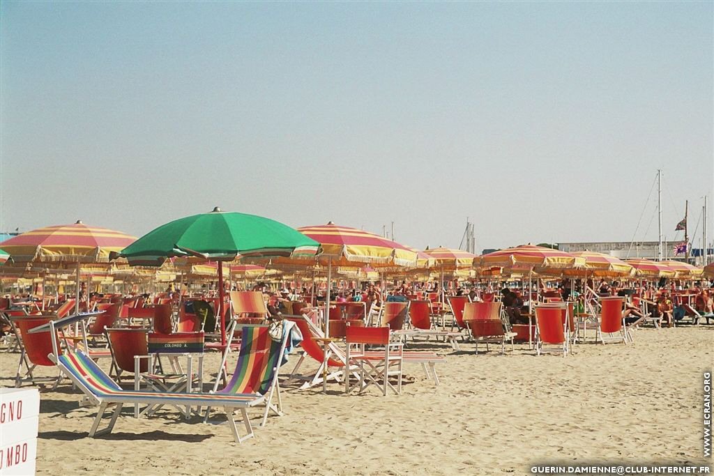 fonds d cran Italie - Toscane - Versilia, Marina di Massa, Viarregio ... - de Damienne Guerin