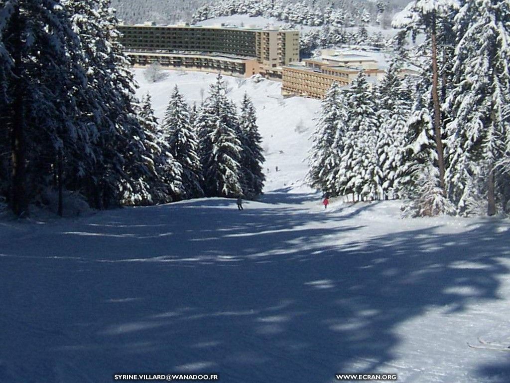 fonds d cran montagne-neige-vercors-villard-de-lans - de Syrine De Villard