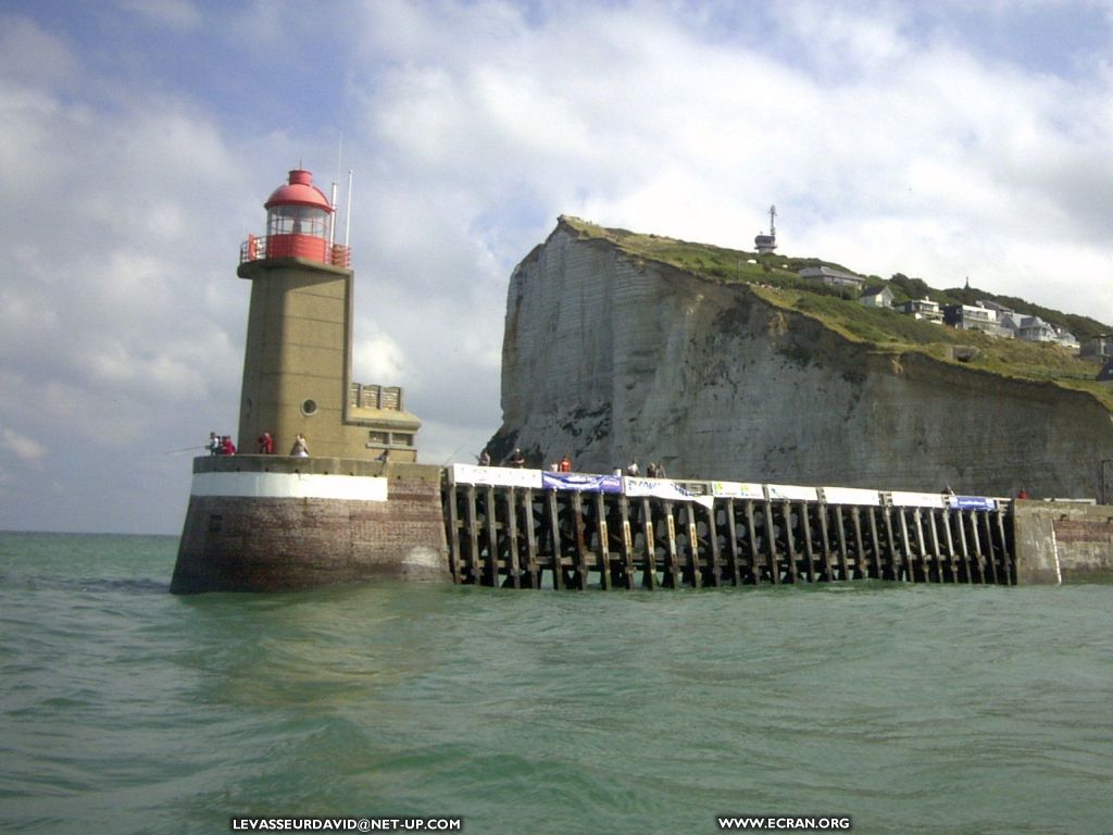 fonds d cran Seine Maritime - Normandie trimaran de Fecamp - de David Levasseur