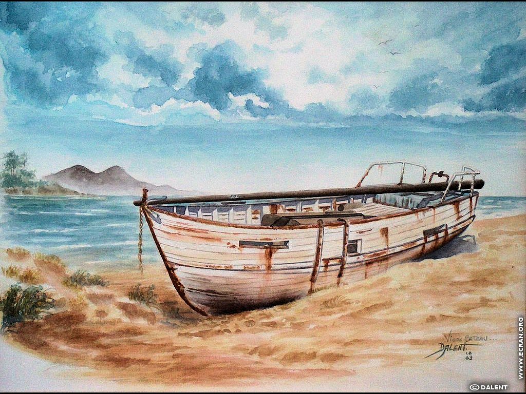 fonds d cran Peinture - Aquarelle - de Didier Choquet