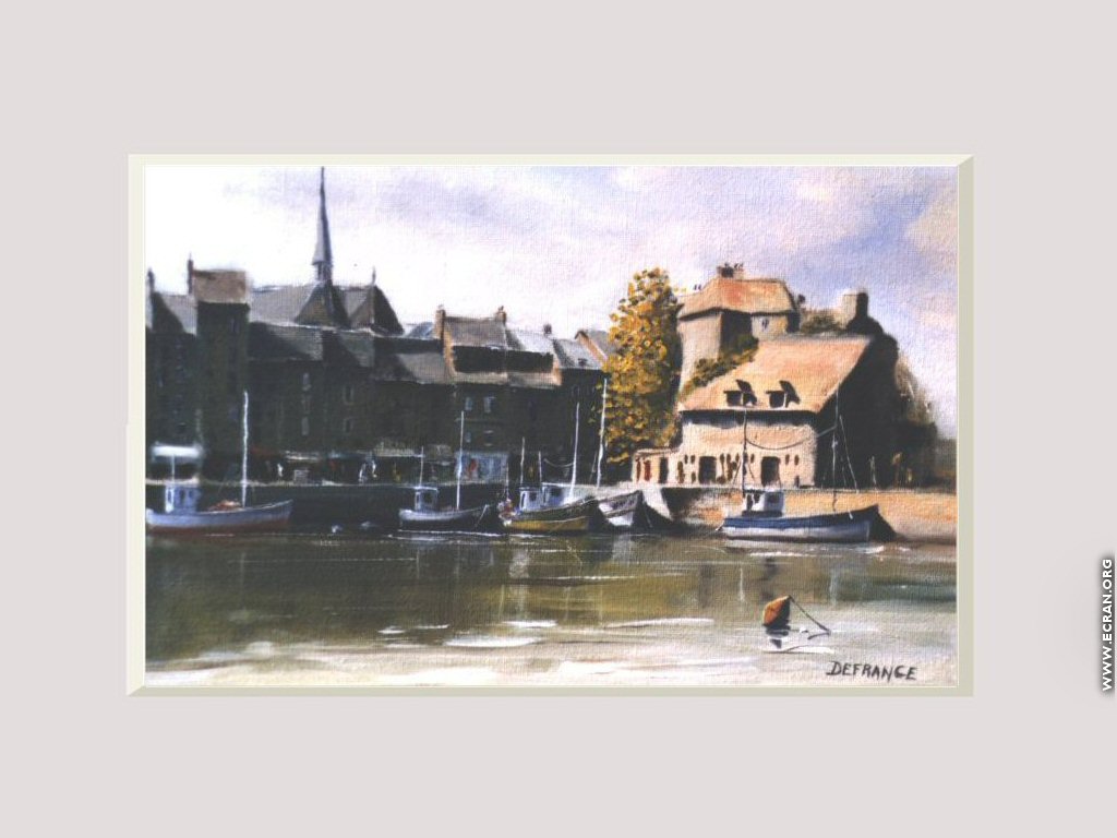 fonds d cran Peinture au pastel - de Eric deFrance