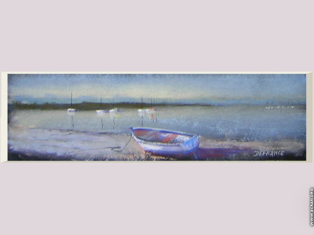 fonds d cran Peinture au pastel - de Eric deFrance