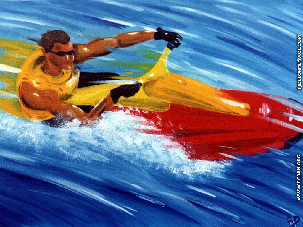 fonds d cran Pascal Jean Delorme le peintre de la glisse, surf, jet ski, snowboard, peinture & surf, ocan & fond ecran - de Pascal Jean Delorme