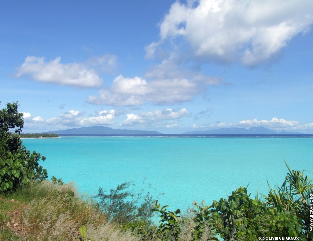 fonds d cran Bora Bora Polynsie Franaise - de Olivier Birraux