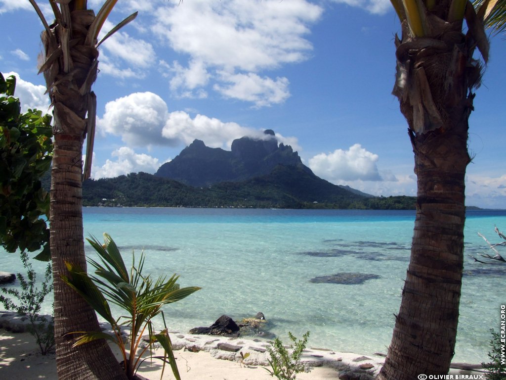 fonds d cran Bora Bora Polynsie Franaise - de Olivier Birraux