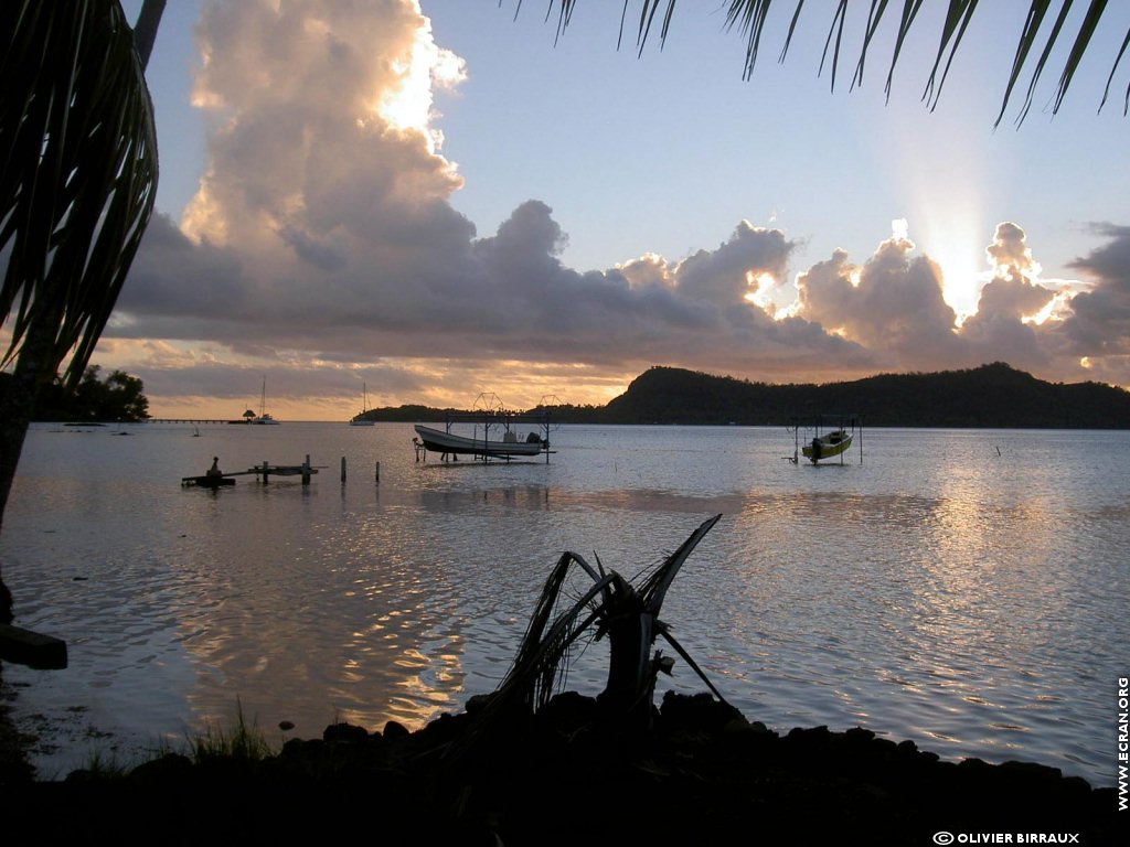 fonds d cran Bora Bora Polynsie Franaise - de Olivier Birraux