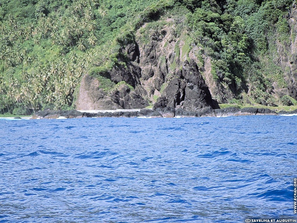 fonds d cran Futuna Polynsie Franaise - de Augustin et Savelina