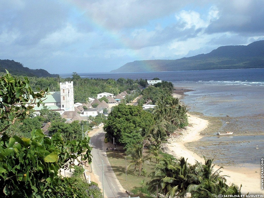 fonds d cran Futuna Polynsie Franaise - de Augustin et Savelina