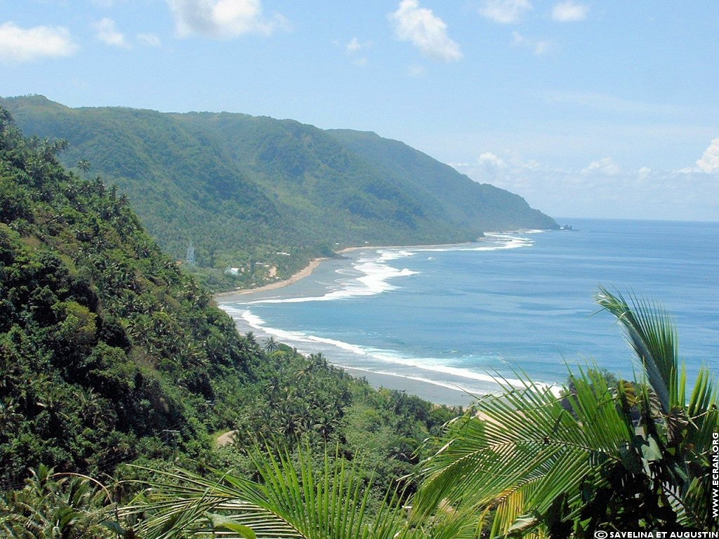 fonds d cran Futuna Polynsie Franaise - de Augustin et Savelina