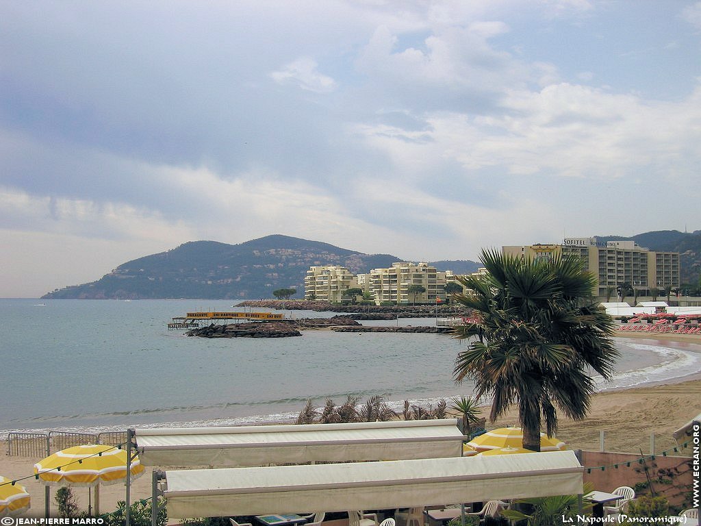 fonds d cran Cote d'Azur Alpes Maritimes Mandelieu la Napoule - de Jean-Pierre Marro