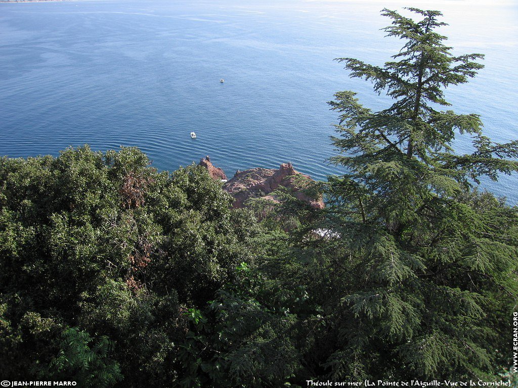 fonds d cran Cote d'Azur Alpes Maritimes Theoule sur mer - de Jean-Pierre Marro