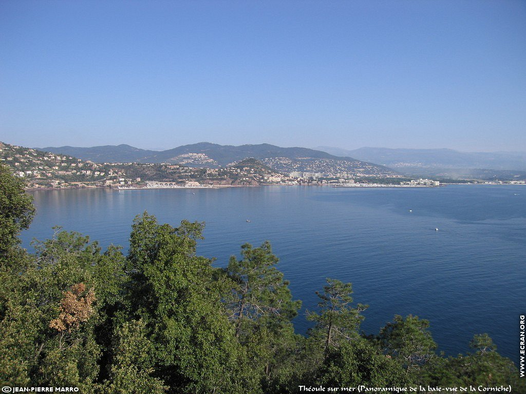 fonds d cran Cote d'Azur Alpes Maritimes Theoule sur mer - de Jean-Pierre Marro