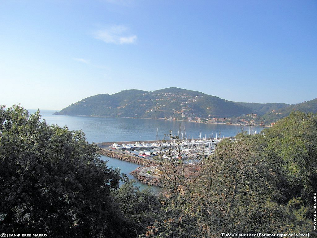 fonds d cran Cote d'Azur Alpes Maritimes Theoule sur mer - de Jean-Pierre Marro