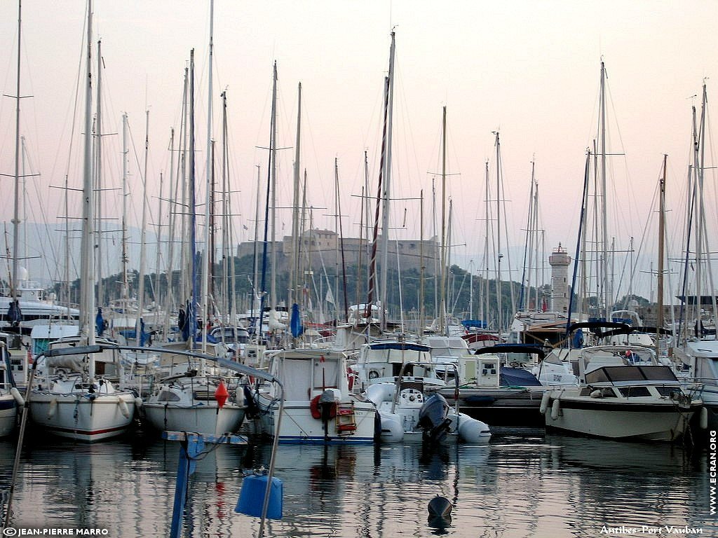 fonds d cran Antibes Cote d'Azur  Provence - de Jean-Pierre Marro