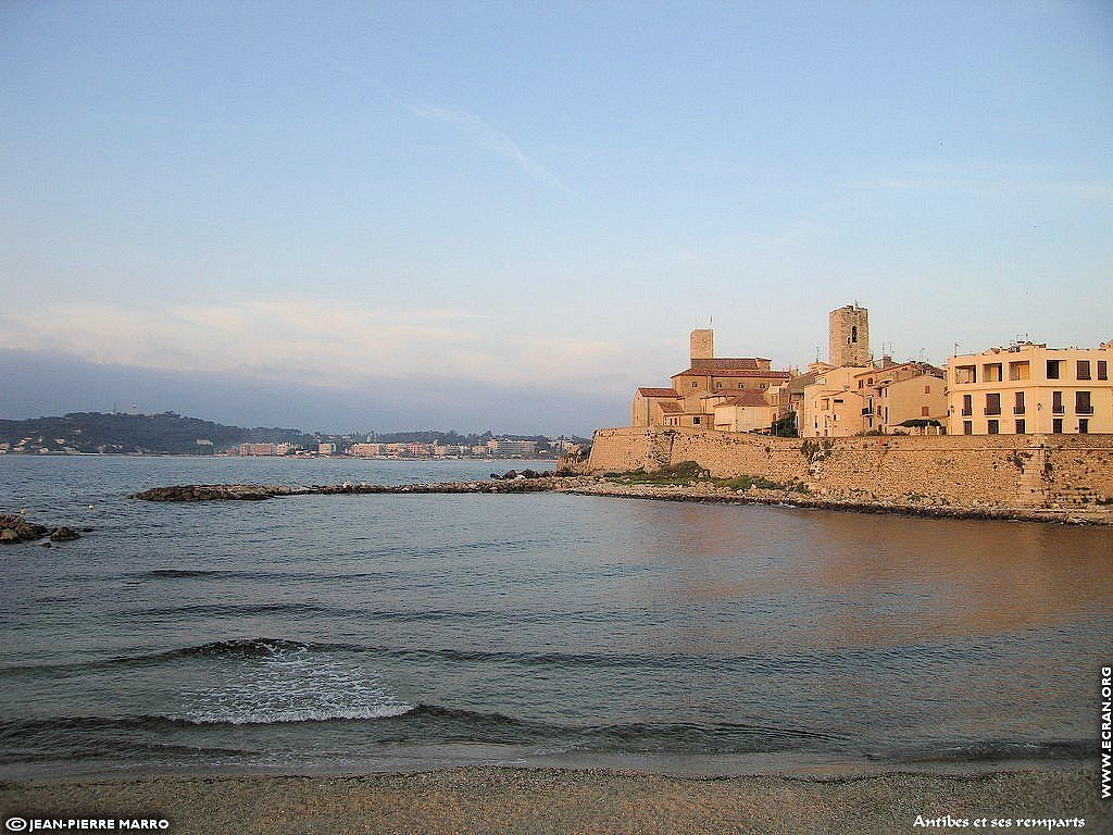 fonds d cran Antibes Cote d'Azur  Provence - de Jean-Pierre Marro