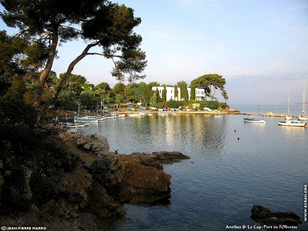 fonds d cran Antibes Cote d'Azur  Provence - de Jean-Pierre Marro