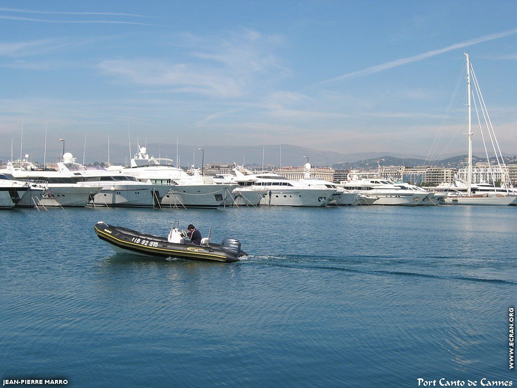 fonds d cran France - Sud - Cote d' Azur - Provence Cannes Croisette par Jean-Pierre Marro - de Jean-Pierre Marro