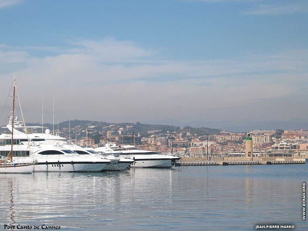 fonds d cran France - Sud - Cote d' Azur - Provence Cannes Croisette par Jean-Pierre Marro - de Jean-Pierre Marro