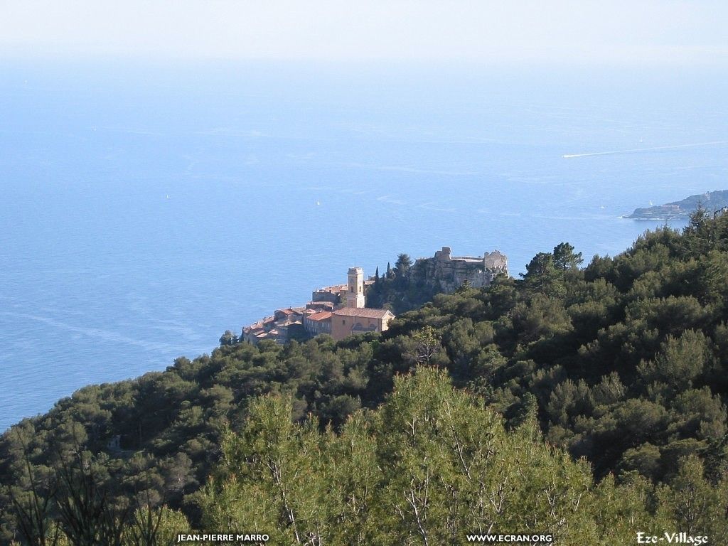 fonds d cran sud-cote-d-azur-provence-eze - de Jean-Pierre Marro