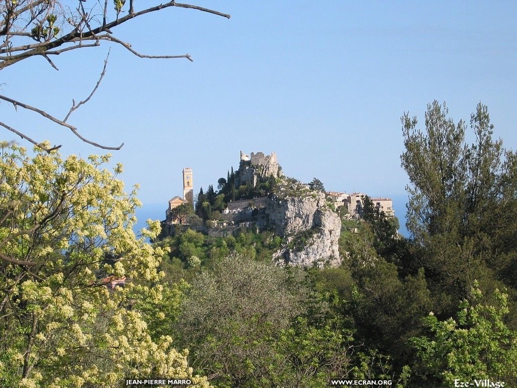 fonds d cran sud-cote-d-azur-provence-eze - de Jean-Pierre Marro