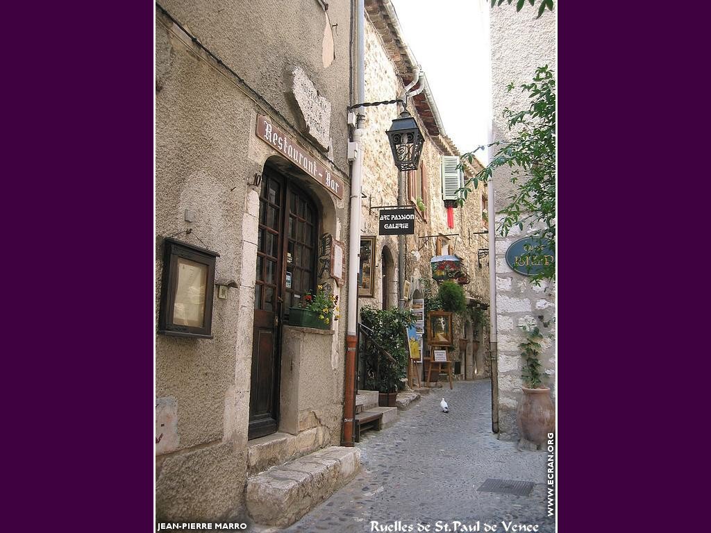 fonds d cran Saint-Paul de Vence - Provence Mditerranenne - Saint Paul de Vence - de Jean-Pierre Marro