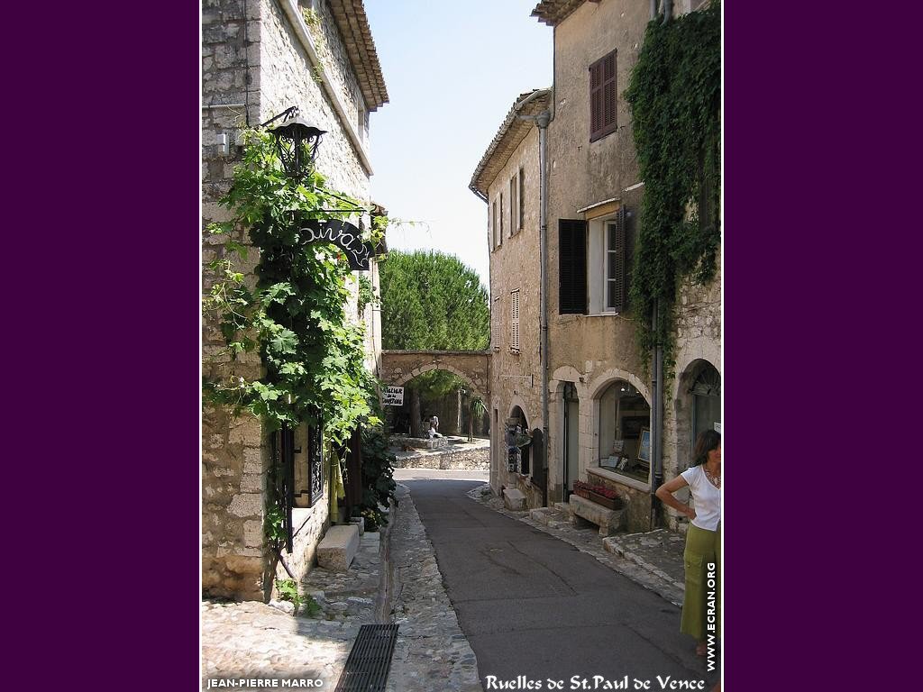 fonds d cran Saint-Paul de Vence - Provence Mditerranenne - Saint Paul de Vence - de Jean-Pierre Marro