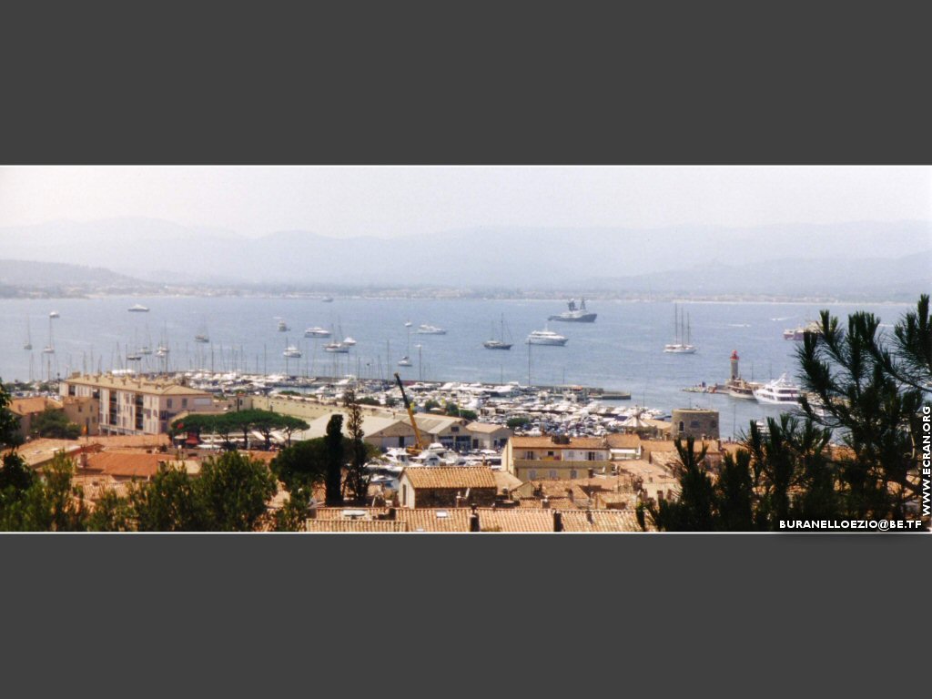 fonds d cran Sud Cote d'azur Provence - Saint Tropez - St Trop - de M. Buranelloezio