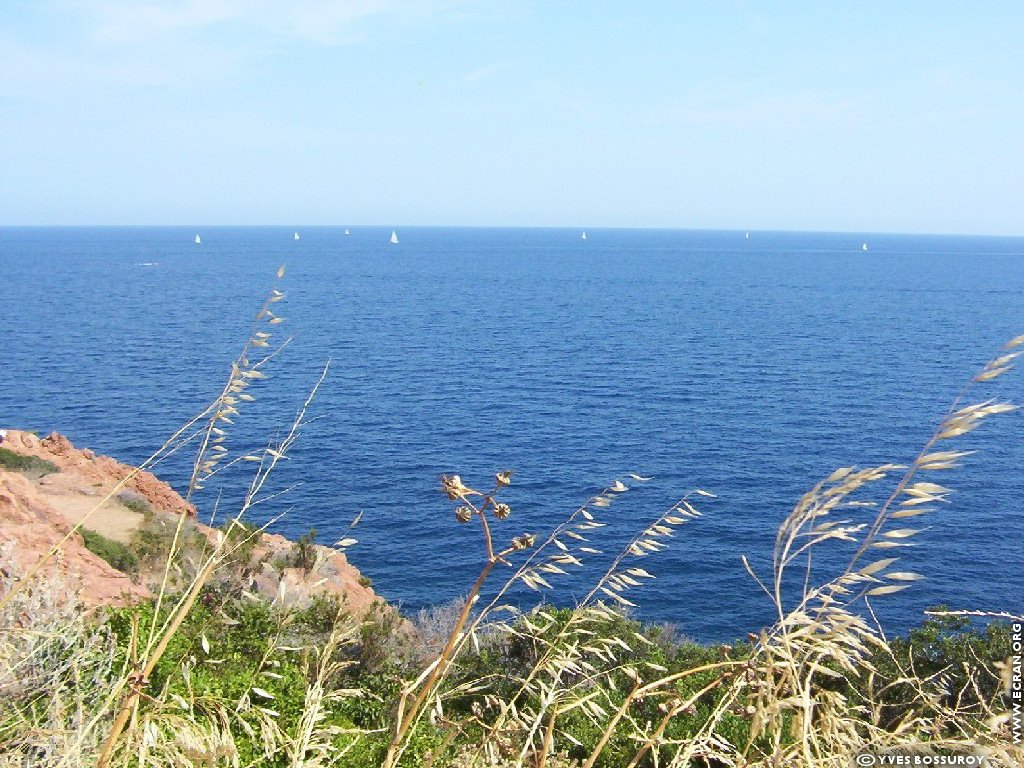 fonds d cran Saint Tropez Cote d'azur Provence Saint Tropez - de Yves Bossuroy