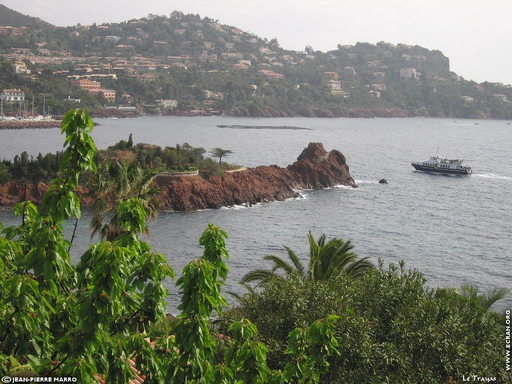 fonds d cran Cote d'Azur Var Le Trayas - de Jean-Pierre Marro