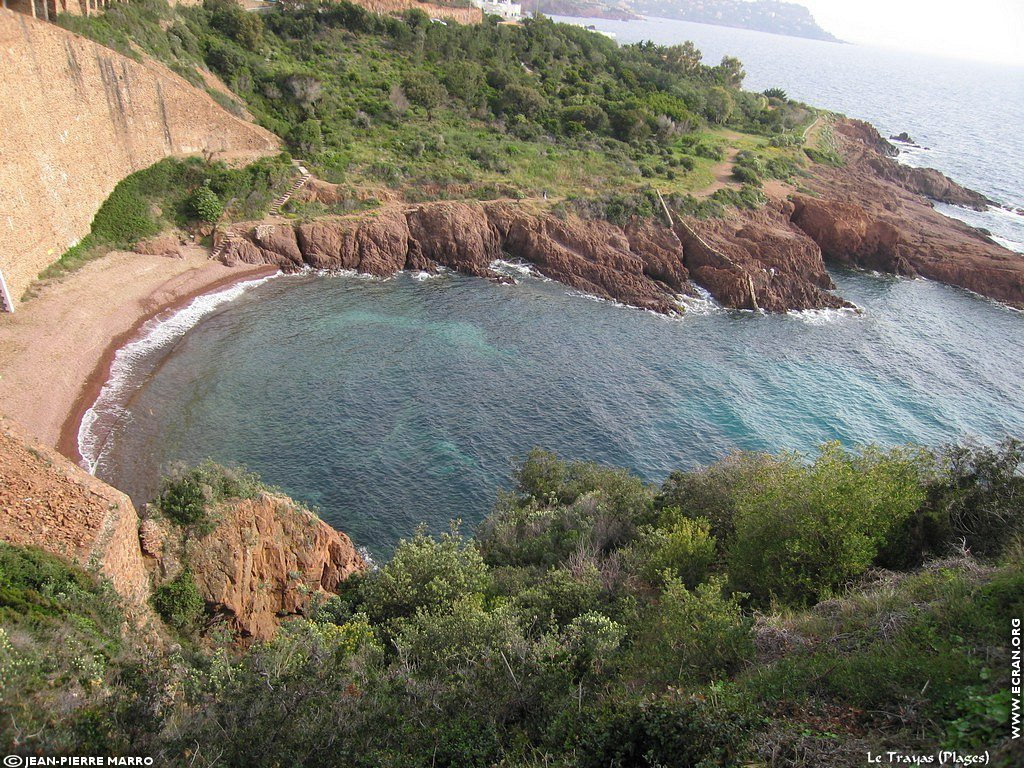 fonds d cran Cote d'Azur Var Le Trayas - de Jean-Pierre Marro