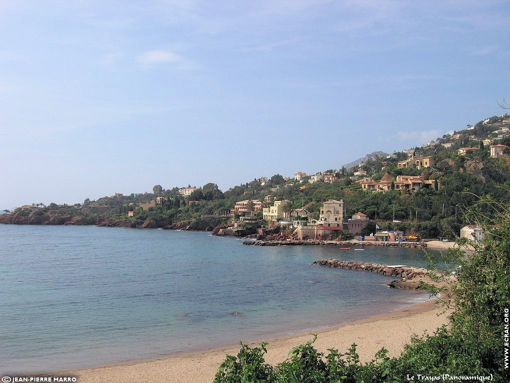 fonds d cran Cote d'Azur Var Le Trayas - de Jean-Pierre Marro