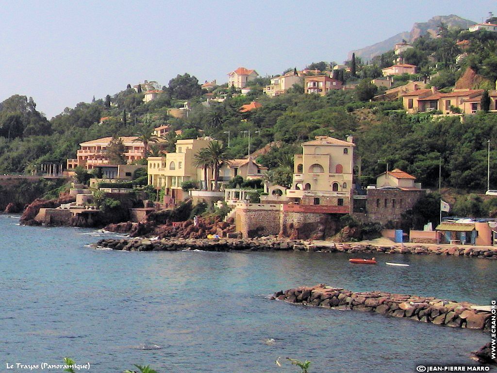 fonds d cran Cote d'Azur Var Le Trayas - de Jean-Pierre Marro