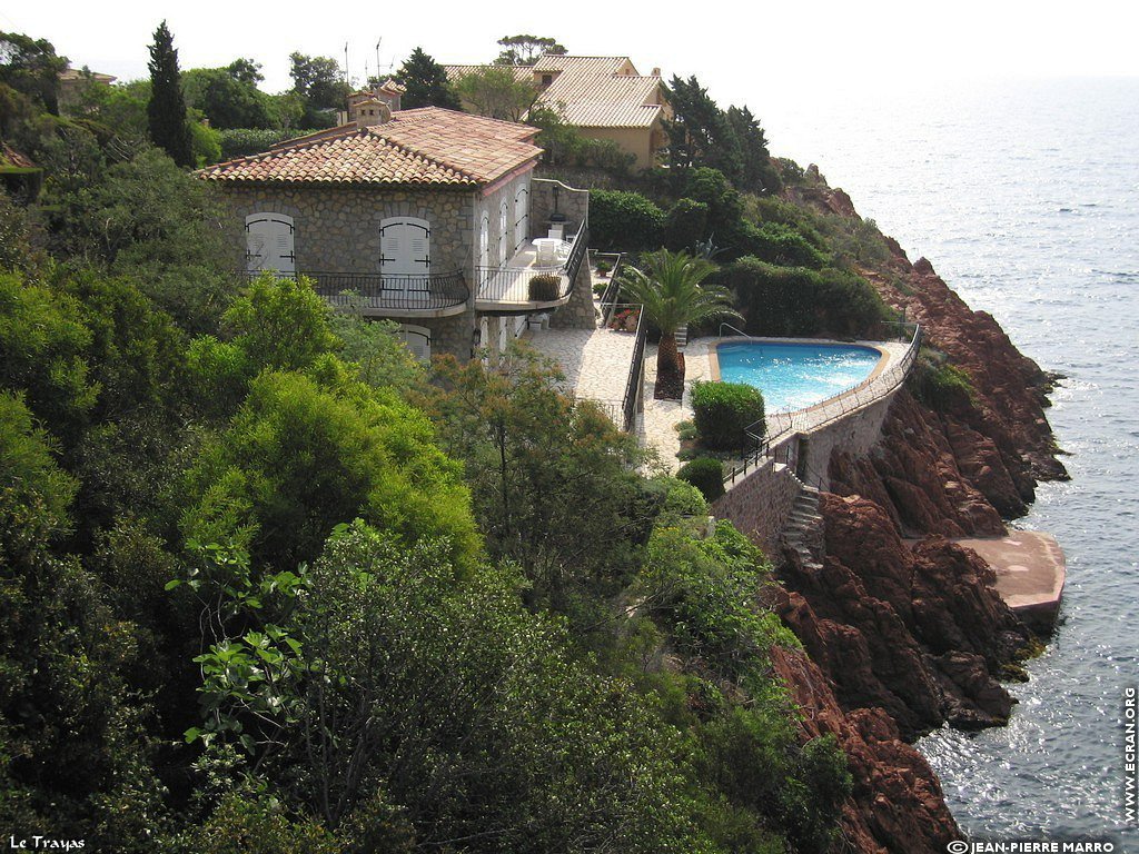 fonds d cran Cote d'Azur Var Le Trayas - de Jean-Pierre Marro