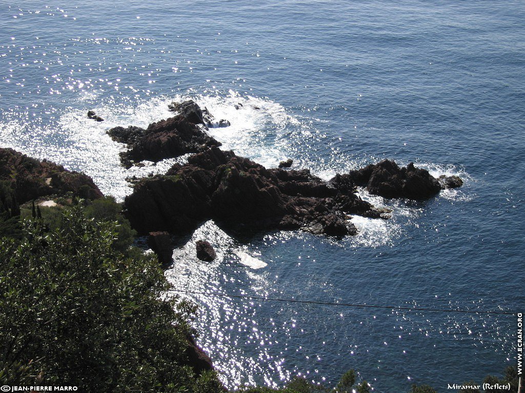 fonds d cran Cote d'Azur Var Miramar - de Jean-Pierre Marro