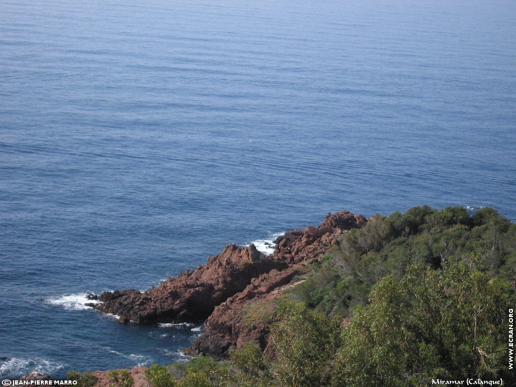 fonds d cran Cote d'Azur Var Miramar - de Jean-Pierre Marro