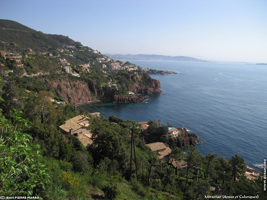 fonds d cran Cote d'Azur Var Miramar - de Jean-Pierre Marro