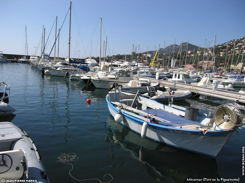 fonds d cran Cote d'Azur Var Miramar - de Jean-Pierre Marro