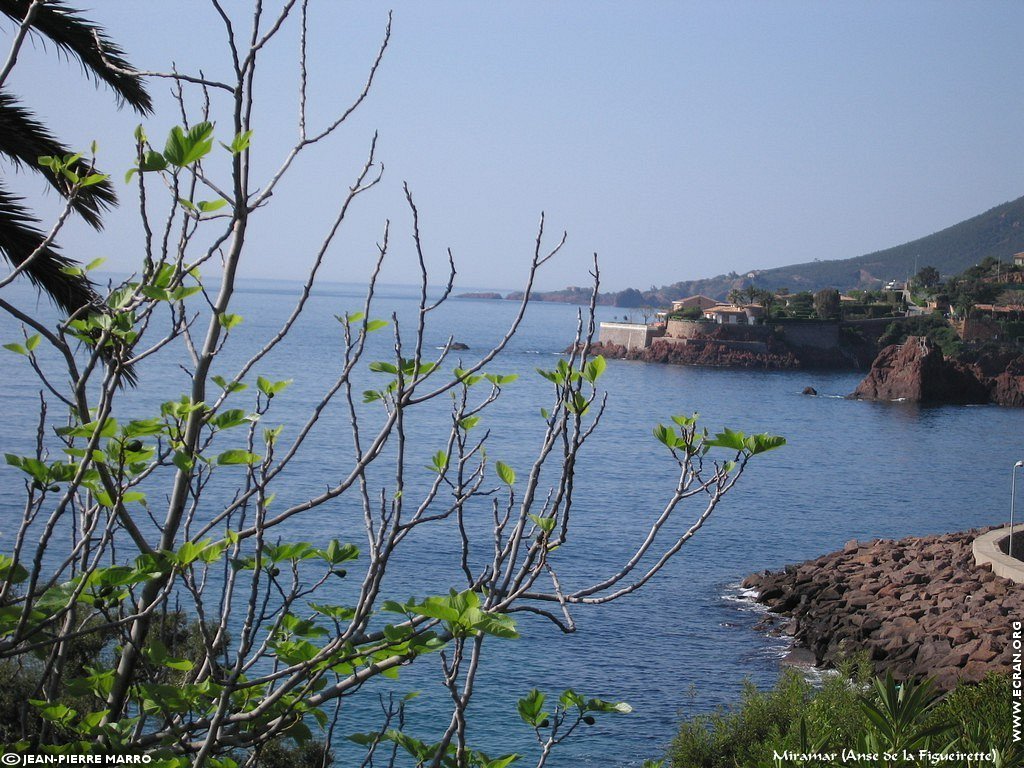 fonds d cran Cote d'Azur Var Miramar - de Jean-Pierre Marro