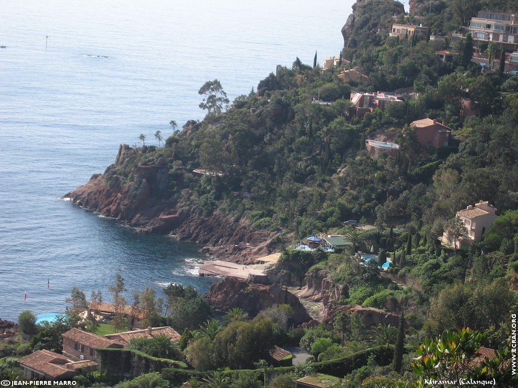 fonds d cran Cote d'Azur Var Miramar - de Jean-Pierre Marro