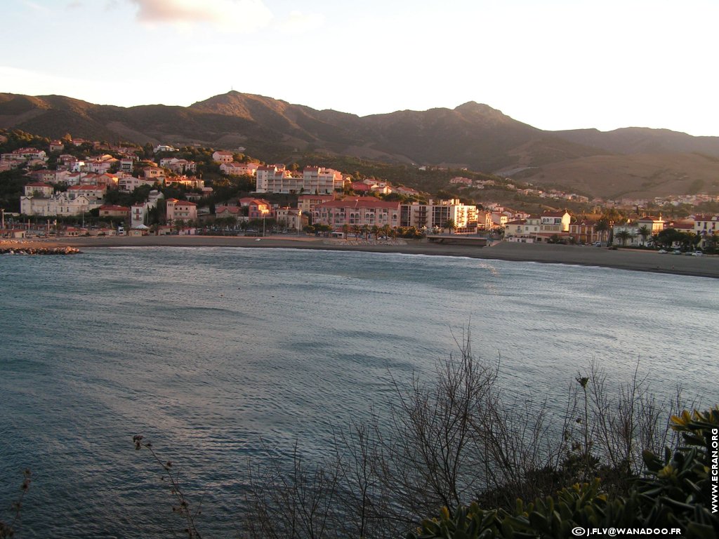 fonds d cran Pyrenees-Orientales-Collioure et  Banyuls - de J FLV